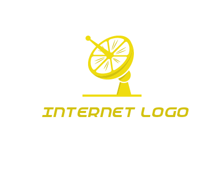 lemon satellite dish logo