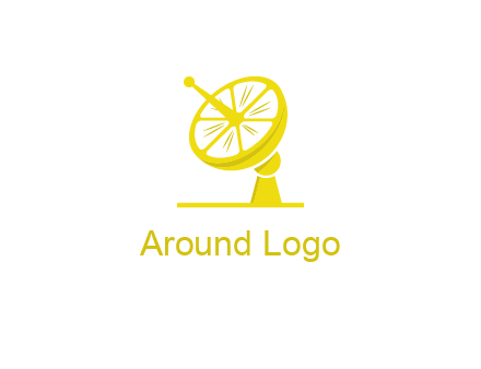 lemon satellite dish logo