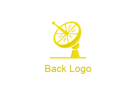 lemon satellite dish logo