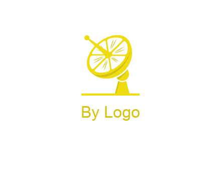 lemon satellite dish logo