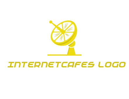 lemon satellite dish logo