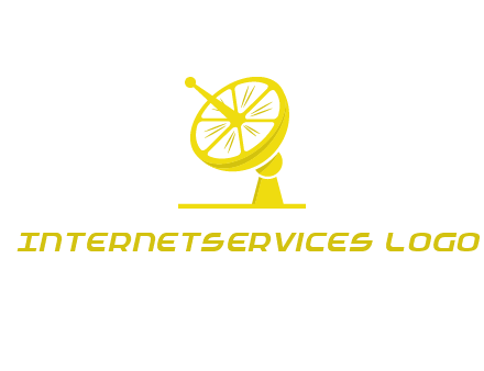 lemon satellite dish logo