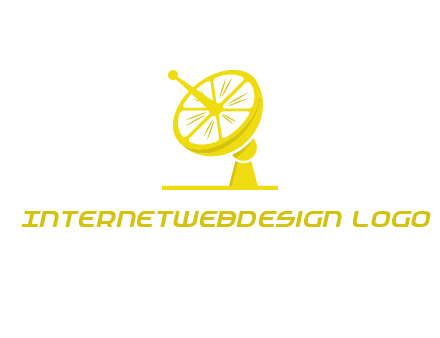 lemon satellite dish logo