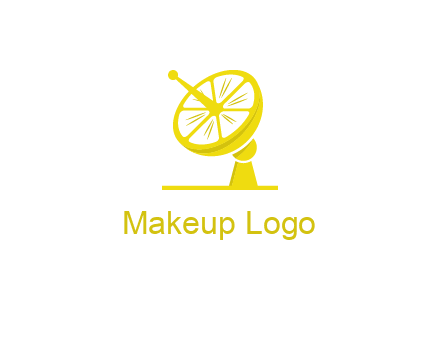 lemon satellite dish logo