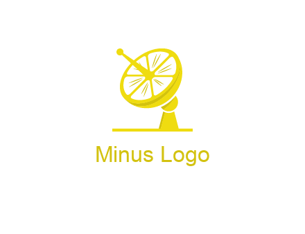 lemon satellite dish logo