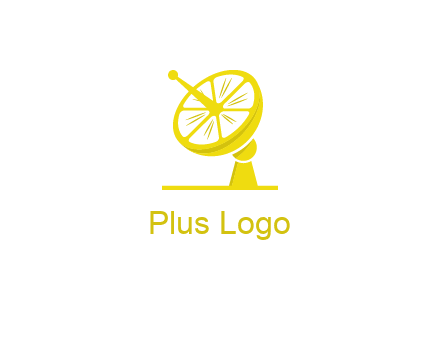 lemon satellite dish logo