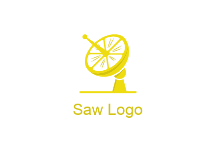 lemon satellite dish logo