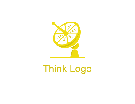 lemon satellite dish logo