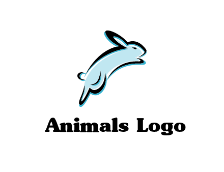 jumping bunny logo
