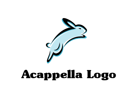 jumping bunny logo