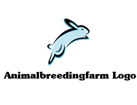 jumping bunny logo