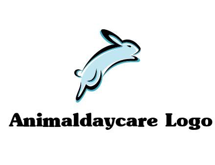 jumping bunny logo