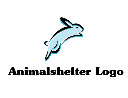 jumping bunny logo