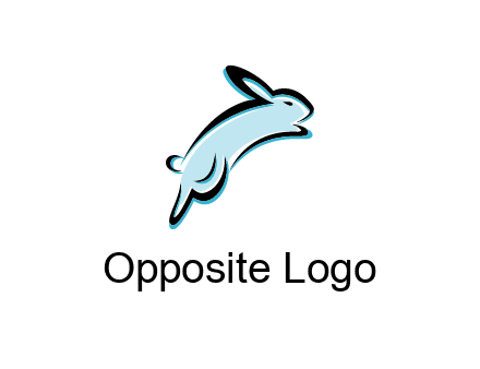 jumping bunny logo