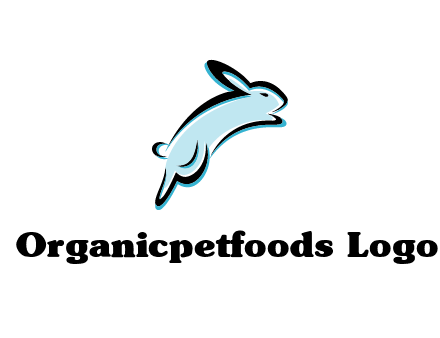 jumping bunny logo