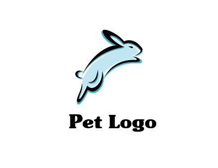 jumping bunny logo