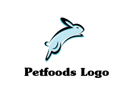 jumping bunny logo
