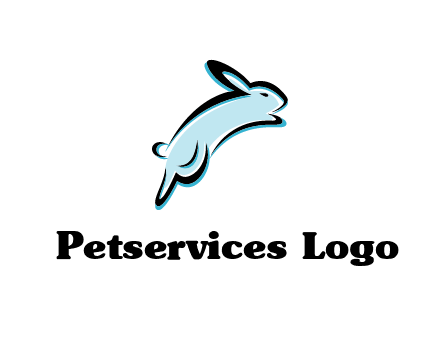 jumping bunny logo