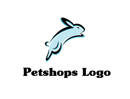 jumping bunny logo