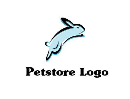 jumping bunny logo