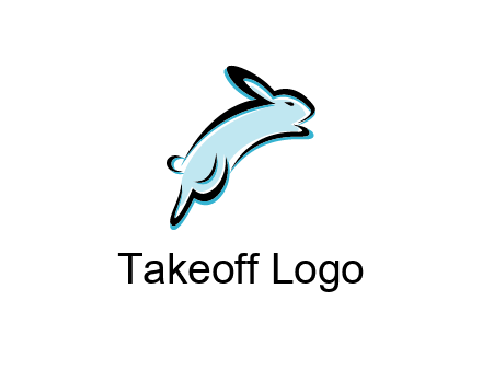jumping bunny logo