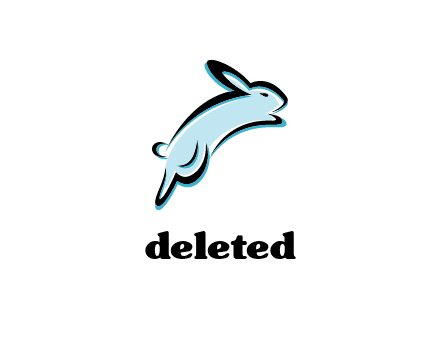 jumping bunny logo