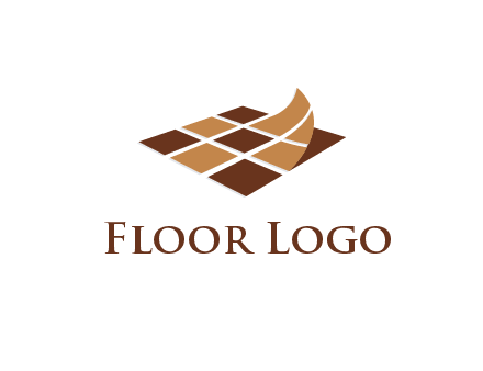 square floor tile icon