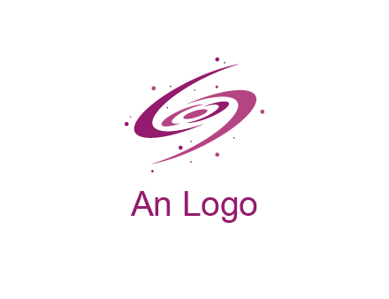 galaxy with stars logo