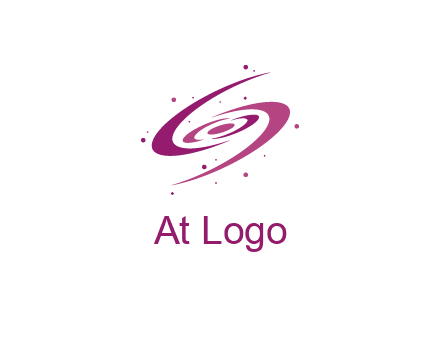 galaxy with stars logo