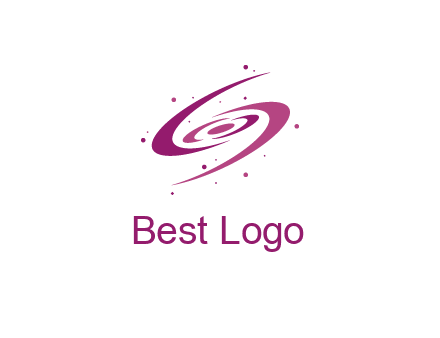 galaxy with stars logo