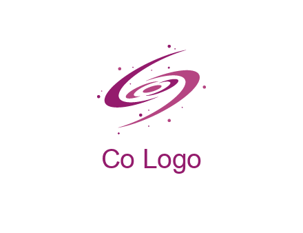galaxy with stars logo