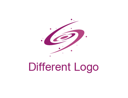 galaxy with stars logo