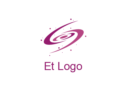 galaxy with stars logo
