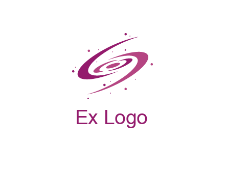 galaxy with stars logo