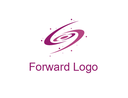 galaxy with stars logo