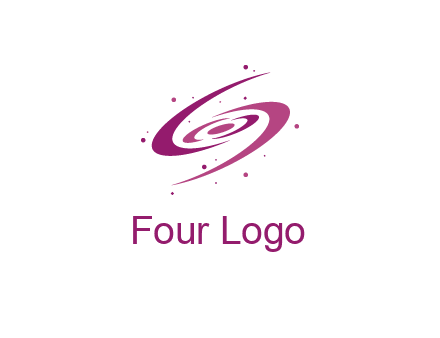 galaxy with stars logo