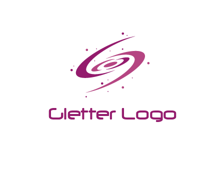 galaxy with stars logo