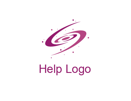 galaxy with stars logo