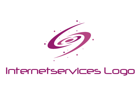 galaxy with stars logo