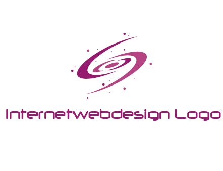 galaxy with stars logo