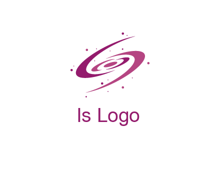 galaxy with stars logo