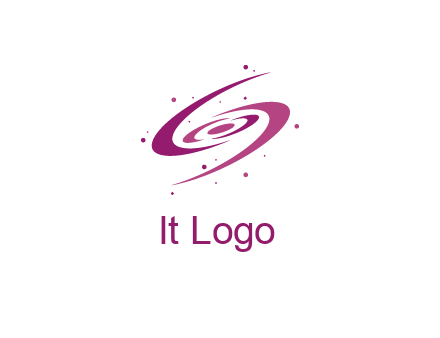 galaxy with stars logo