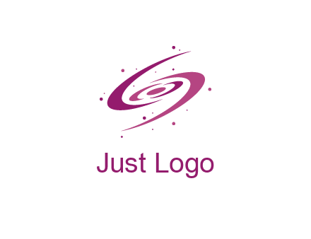 galaxy with stars logo