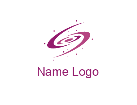 galaxy with stars logo