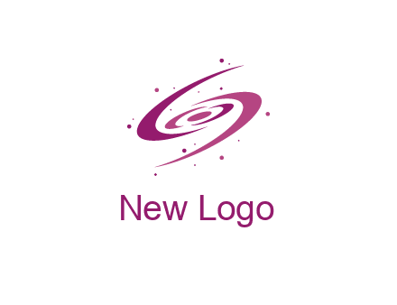 galaxy with stars logo