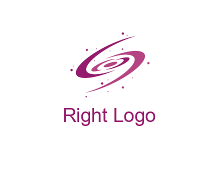 galaxy with stars logo