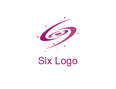 galaxy with stars logo