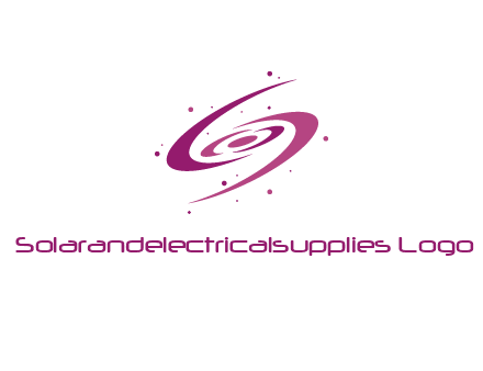 galaxy with stars logo