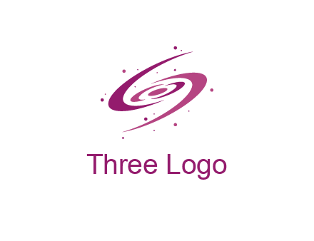 galaxy with stars logo