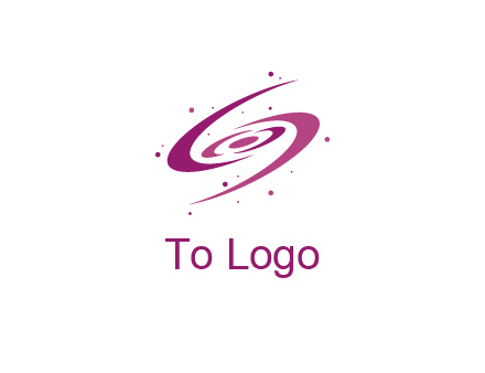 galaxy with stars logo